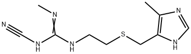 2-Cyano-1-methyl-3-(2-(((5-methylimidazol-4-yl)methyl)thio)ethyl)guanidine(51481-61-9)